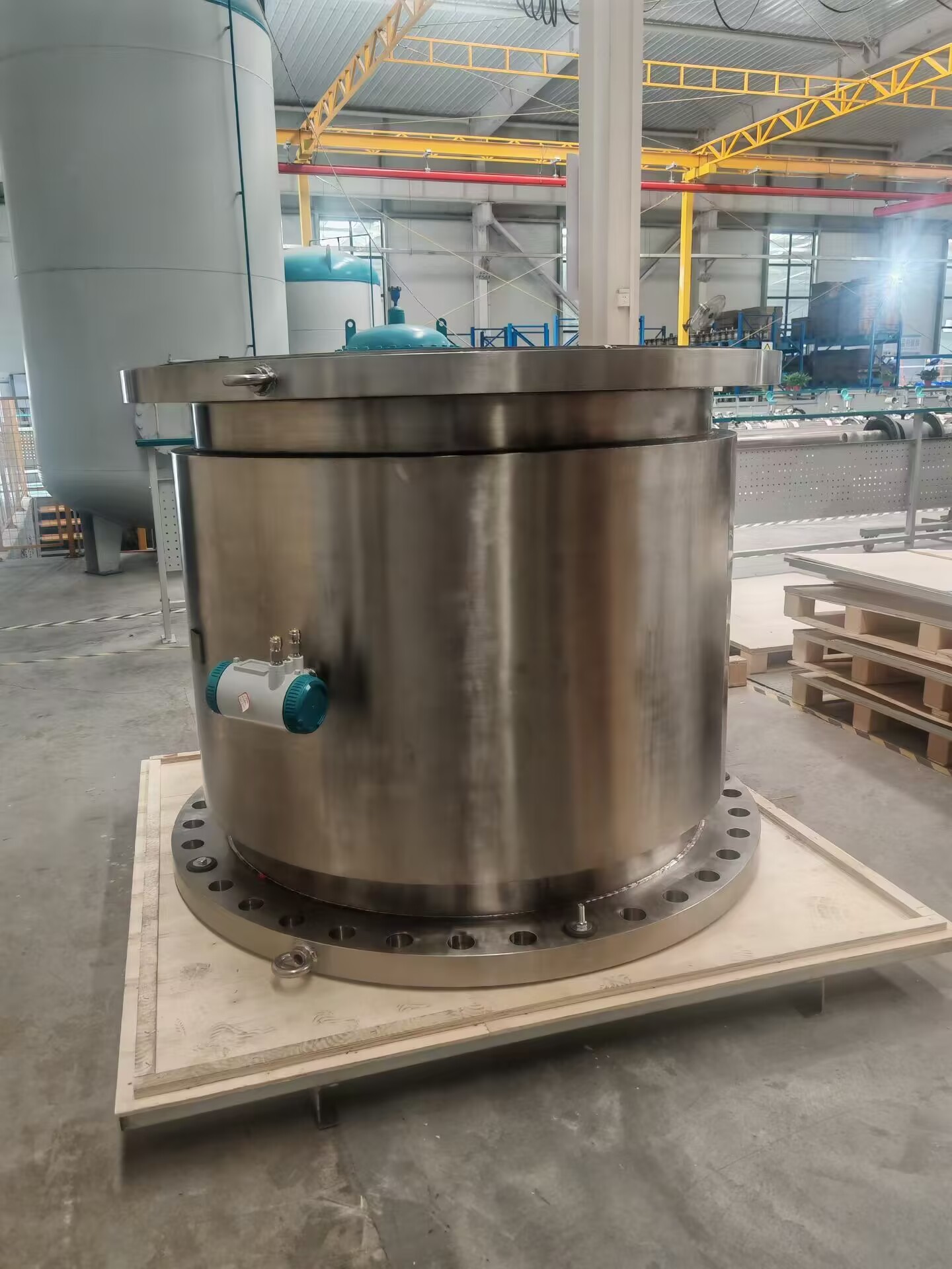 SS316 Big size electromagnetic flow meter 
